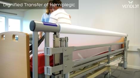 Forflytning af en hemiplegisk borger