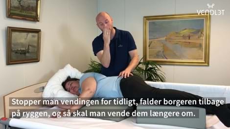 Stop ustabile vendinger m. lejringspuder