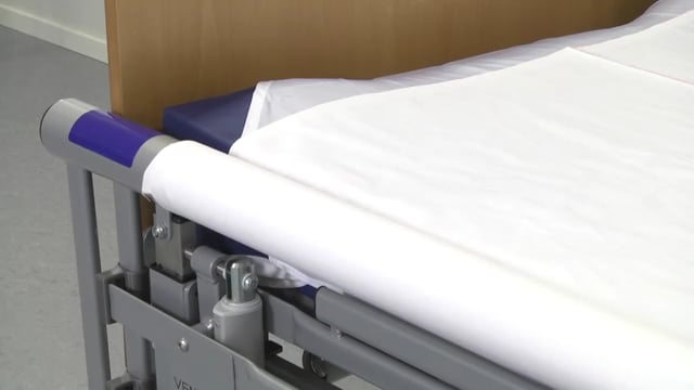 Montering af træklagen med velcro