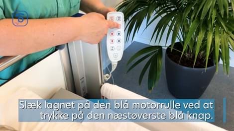 Sådan anvendes håndbetjeningen til VENDLET Standard