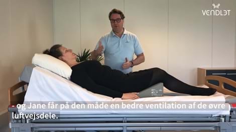 4 tips til lejring af personer med respiratoriske udfordringer